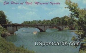 Elk River - Noel, Missouri MO Postcard