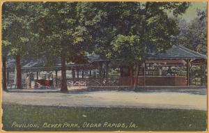 Cedar Rapids, Iowa, Bever Park Pavilion - 1913