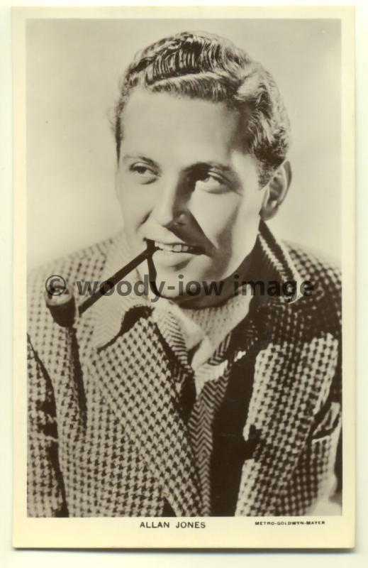 b0822 - Film Actor - Allan Jones - Picturegoer postcard no 1091