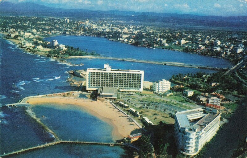 Pan American World Airways Flying Clipper Puerto Rico Postcard 2R3-90