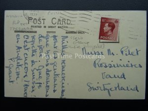 Norfolk TASBURGH Station Road c1930's RP Postcard