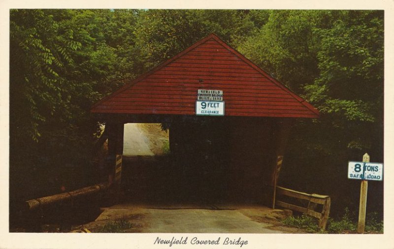 Covered Bridge at Newfield, Tompkins Country NY, New York