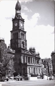 Town Hall Sydney New South Wales Vintage RPPC C323
