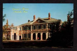 TN Governor's Mansion NASHVILLE TENNESSEE TENN Postcard