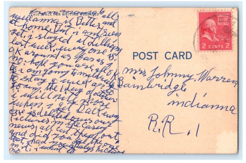 GREETINGS FROM GILPIN KENTUCKY KY POSTCARD (HR12)