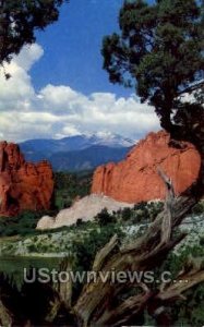 Garden of the Gods - Colorado Springs s, Colorado CO  