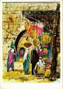 CPM Jerusalem - Old City - Market Scene - David Harel ISRAEL (1031012)