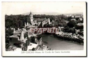 Old Postcard Cascais Museu Do Conde De Guimaraes Casiro