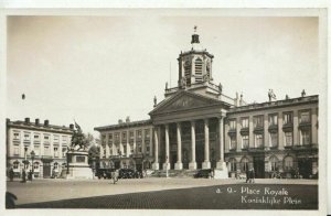 Belgium Postcard - Place Royale - Koninklijke Plein - Real Photo - Ref TZ10291