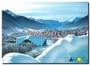 Modern Postcard Davos