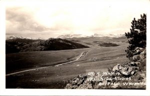 Wyoming Buffalo U S Highway 16 Real Photo