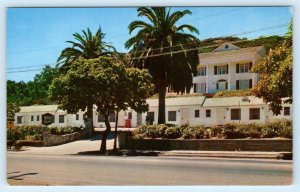 SAN RAFAEL, California CA ~ Marin County MOTEL COLONIAL c1960s Roadside Postcard