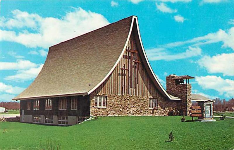 Calvary Community Church, Egg Harbor, Michigan MI Chrome Pos