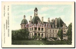 Old Postcard Les Chateaux Du Perigord Eyssendieras