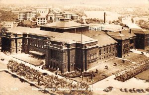 Pittsburgh Pennsylvania Carnegie Library Real Photo Vintage Postcard JH230337