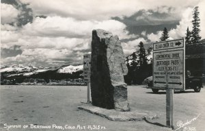 RPPC Summit at Berthoud Pass CO, Colorado - Altitude 11,215 feet - Sanborn Photo