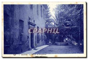 Postcard Old House Grasse Fragonard
