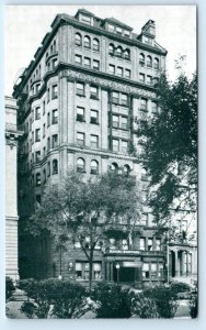 BALTIMORE, Maryland MD ~ Charles Street HOTEL STAFFORD ca 1940s Postcard