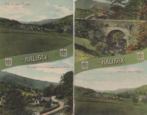 Shibden Halifax 2x Antique Postcard s