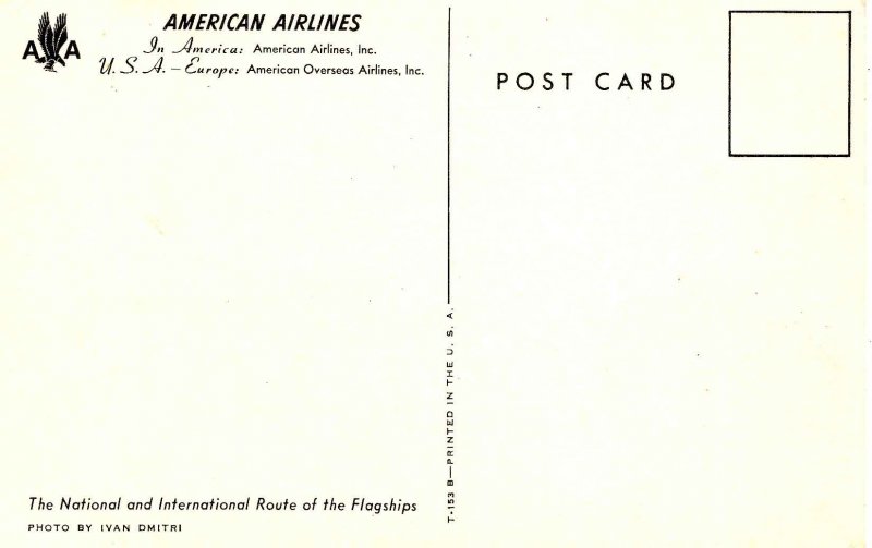 American Air Lines - Safe Arrival  (Airline Issued)