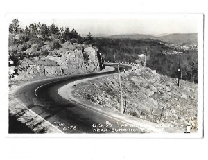 RPPC US 27 Near Sunbright Tennessee Alternate Route Cline Photo