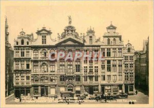 Postcard Modern Brussels Grand Place North Coast