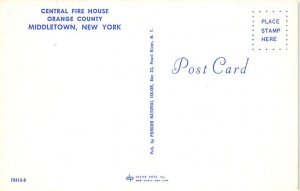 Central firehouse, orange county Middleton New York USA Fire Department Unused 