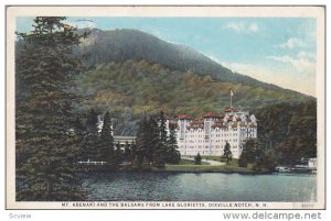 DIXVILLE NOTCH, New Hampshire, PU-1935; Mt. Abenaki And The Balsams From Lake...