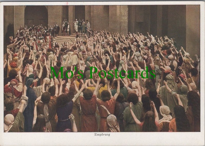 Art Postcard - The Passionsspiele Oberammergau 1930, Emporung Ref.RR14590