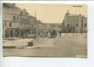 438663 FRANCE Montmedy shops Horse carriage Vintage postcard