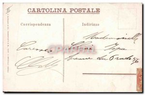 Old Postcard Volcan Napoli Marina vista dal Vesuvio co Punto Frenso