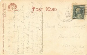 Akron Ohio 1910 Postcard St. Bernard's Catholic Church 