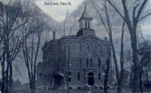 East School - Pana, Illinois IL  
