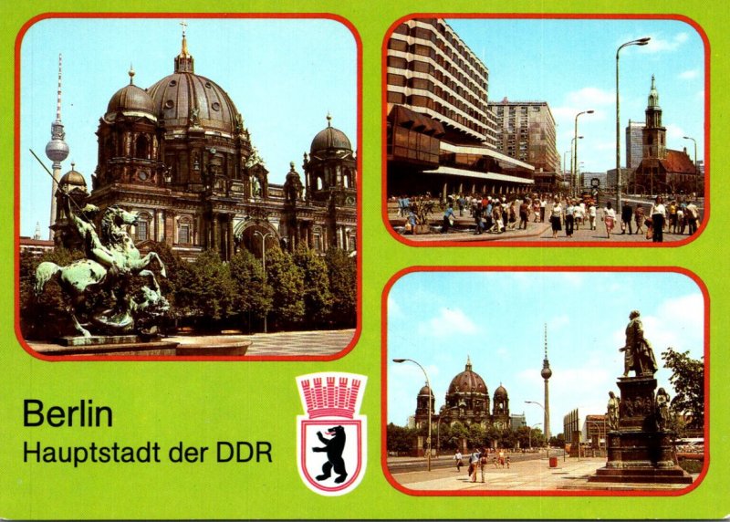 Germany Berlin Hauptstadt Der DDR Multi View