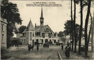 CPA senlis station (1207313) 