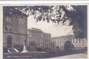 Schweiz Geneve L'Universite Real Photo