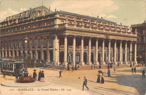 BR71524 le grand theatre tramway tram  bordeaux  france