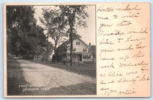 Stratford CT Connecticut Oronoque Post Office Postcard