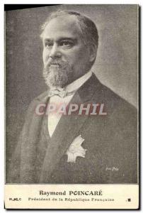 Postcard Old Poincare President of the Republic