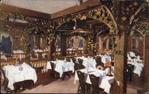 New Orleans Louisiana LA Fabachers Restaurant Grape Arbor c1910 Postcard