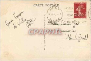 Postcard Old Vichy flag Madame sevigne