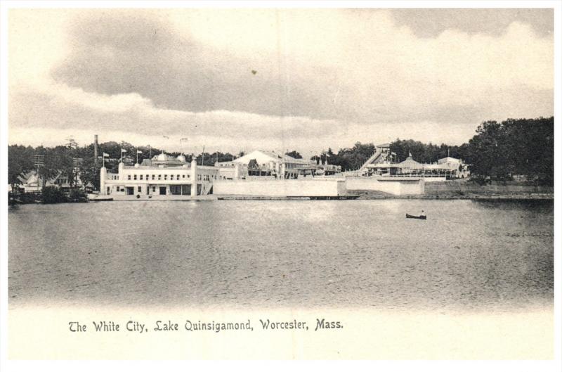 Massachusetts  Worcester  The White City Lake Quinsigamond