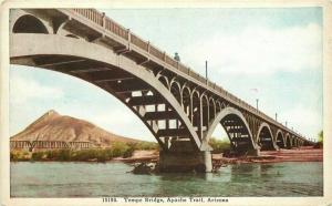 Apache Trail Arizona Temple Bridge HTT CO Postcard 3028