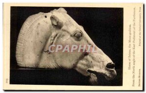 Old Postcard Horse of Selene The Moon goddess Parthenon (Greece Greece Goddes...