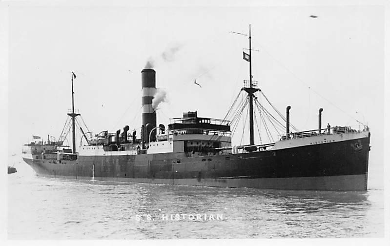 S.S. Historian, Thos. & Jrs. Harrison Line View image 