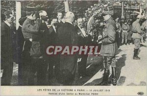 COPY The Holidays Victory in Paris July 14, 1919 Presentation of a Sheaf at M...