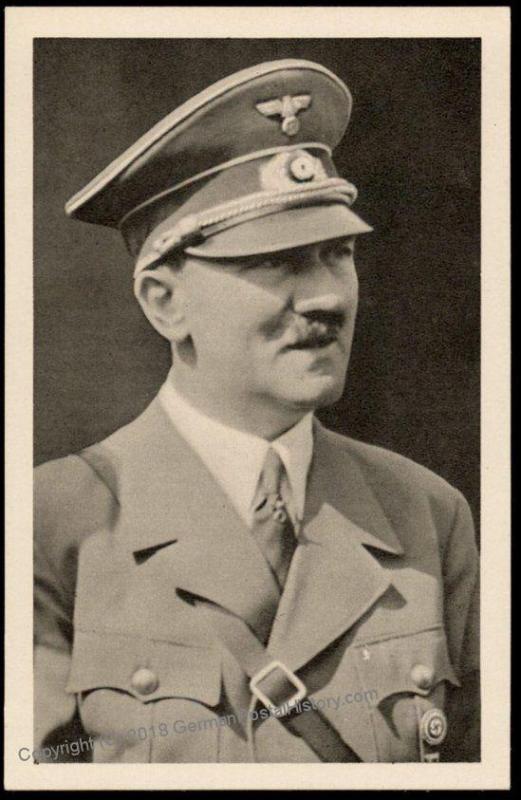 3rd Reich Germany Hitler Propaganda Card Maerisch Ostrau Provisional Mixed 71962