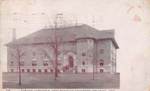 Delaware Ohio Wesleyan University Edwards Gym Vintage Postcard AA37758