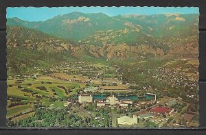 Colorado - Aerial View Of Broadmoor - Ice Palace - Stadium  - [CO-395]