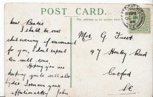 Genealogy Postcard - Family History - Furst - Catford - London    U3677